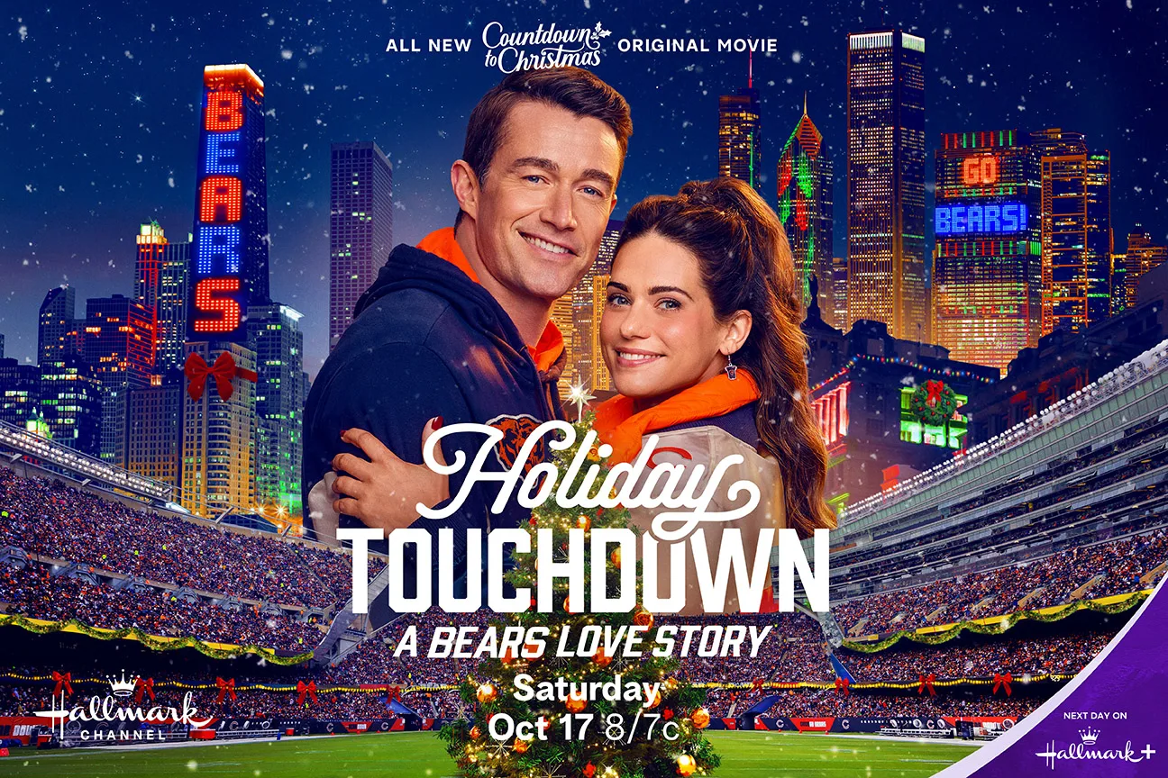 Cover image for Seen & Reviewed: Holiday Touchdown: A Bears Love Story Finds Its Heart Beyond the Football Field