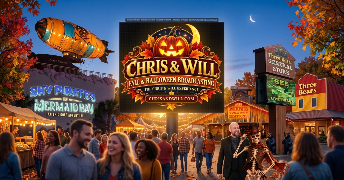 Cover image for Finding Fall in East Tennessee: A Journey Through Sevierville, Knoxville, and Pigeon Forge