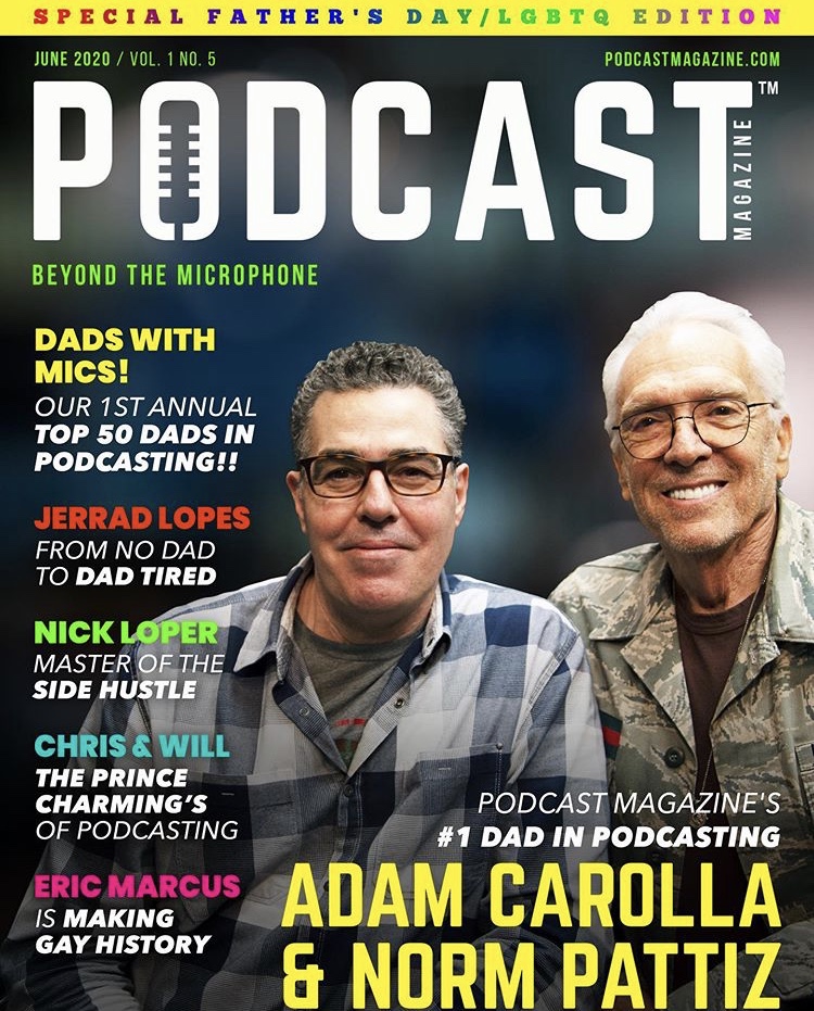 Podcast Magazine cover featuring Chris and Will as the Prince Charmings of Podcasting